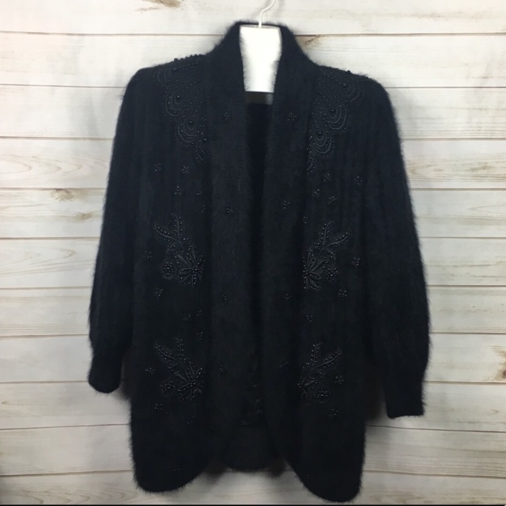Big Star Boho Vintage Wool Winter Rabbit Hair Coat